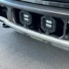 rough country flush mount 2in pod led light lower bumper bracket for ford raptor gen 2