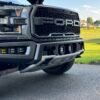 rough country flush mount 2in pod led light lower bumper bracket for ford raptor gen 2