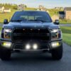 baja designs squadron led light lower bumper bracket for ford raptor gen 2