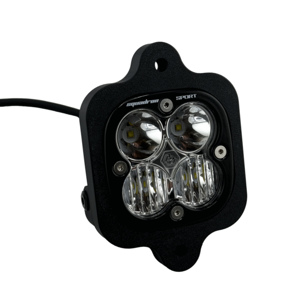 baja designs squadron led light lower bumper bracket for ford raptor gen 2